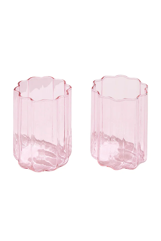 Wave Glass Set Of 2
