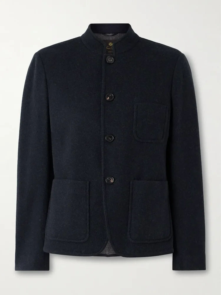 Mini Spagna cashmere-blend jacket