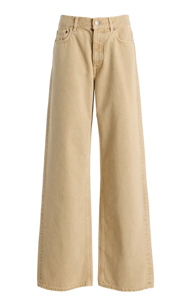 High-Rise Relaxed Straight-Leg Jeans