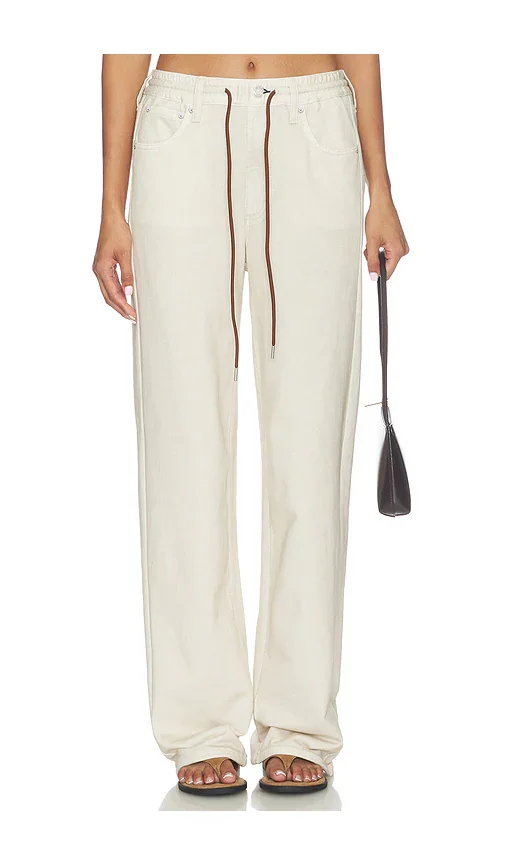 Miramar Terry Drawcord Wide Leg Pant
