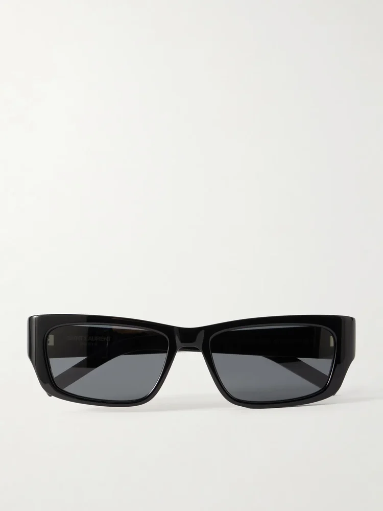 SL M182 JAZZ square-frame recycled-acetate sunglasses