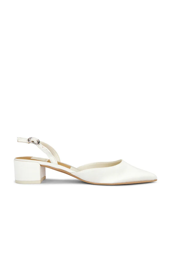 Carel Slingback in True White