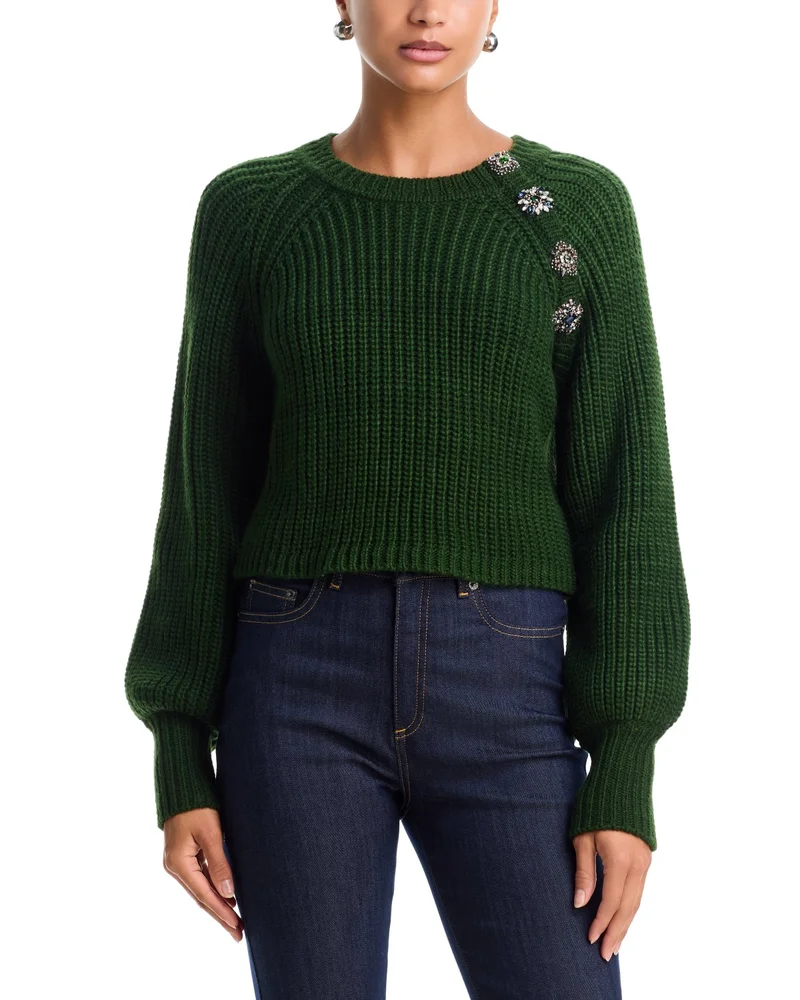Keren Baroque Embellished Sweater