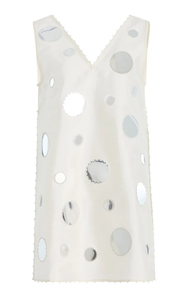 Exclusive La Isla Sequined Dupioni Tunic
