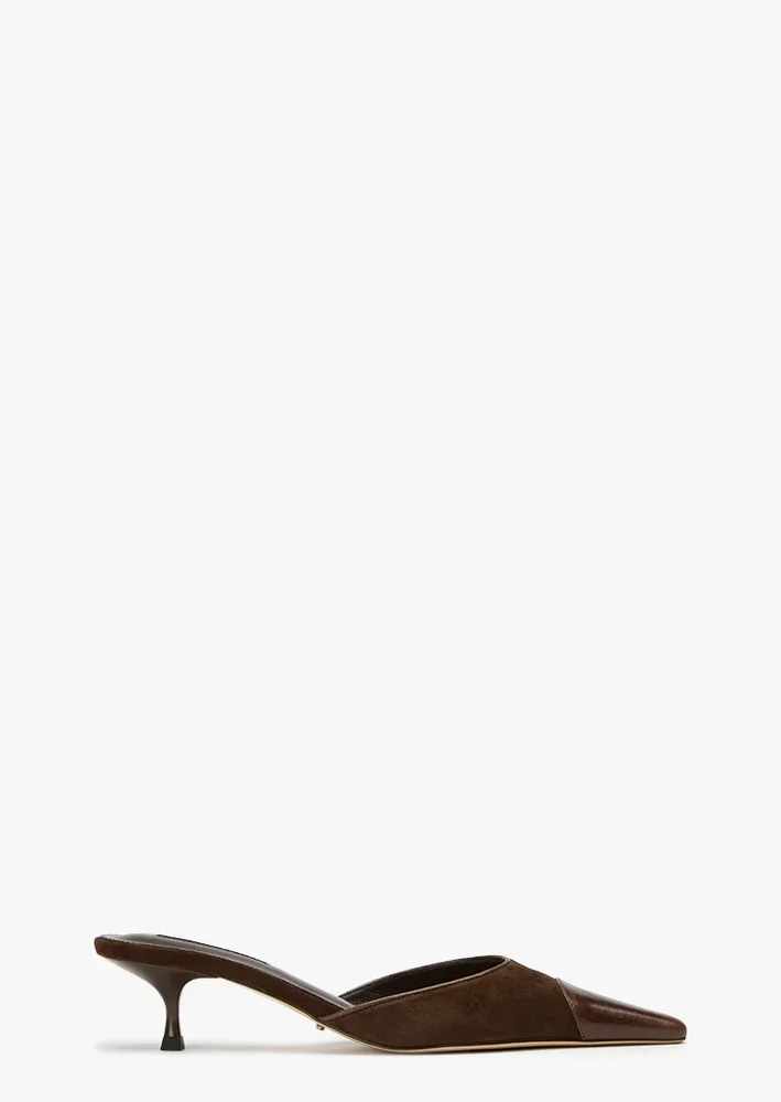Sarah Espresso Suede/Choc