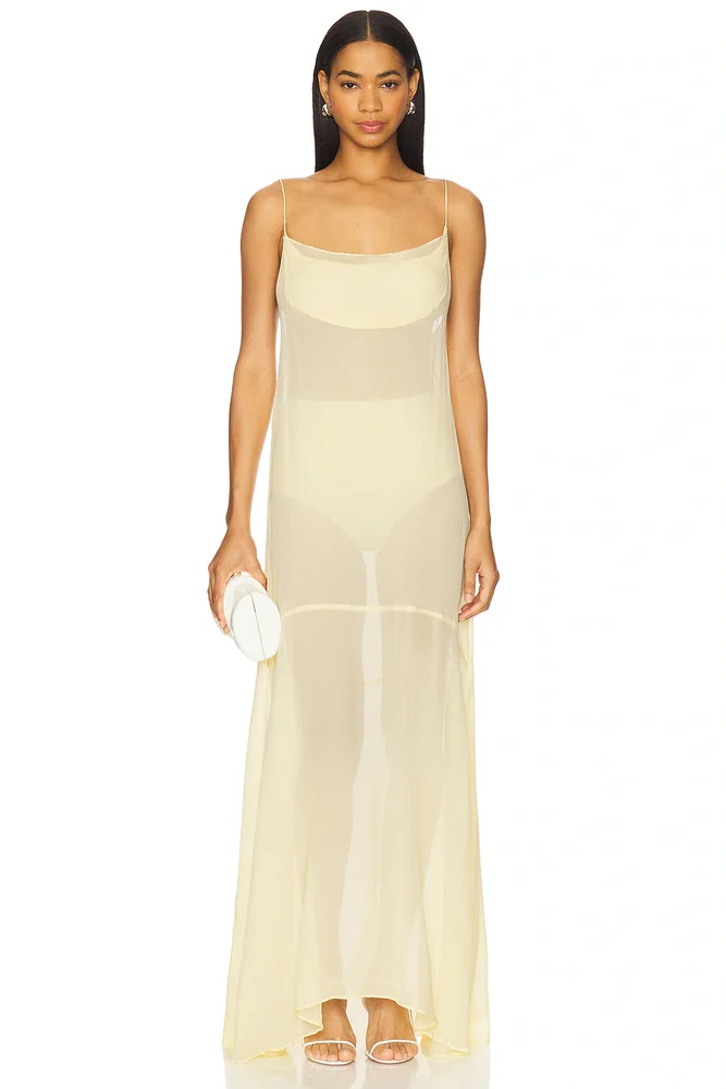 Two Piece Sheer Slip