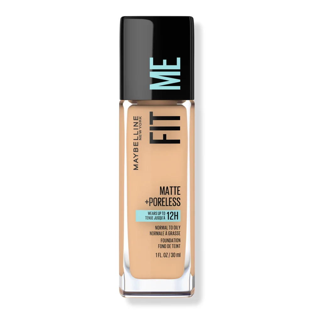 Fit Me Matte + Poreless Liquid Foundation in Natural Beige 220