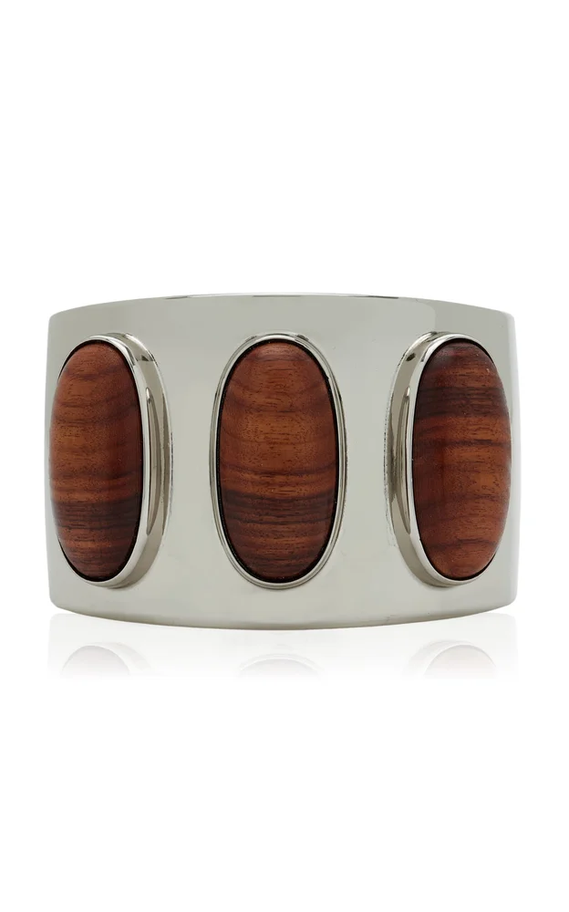 The Trove Cuff Bracelet with Round Cabochons