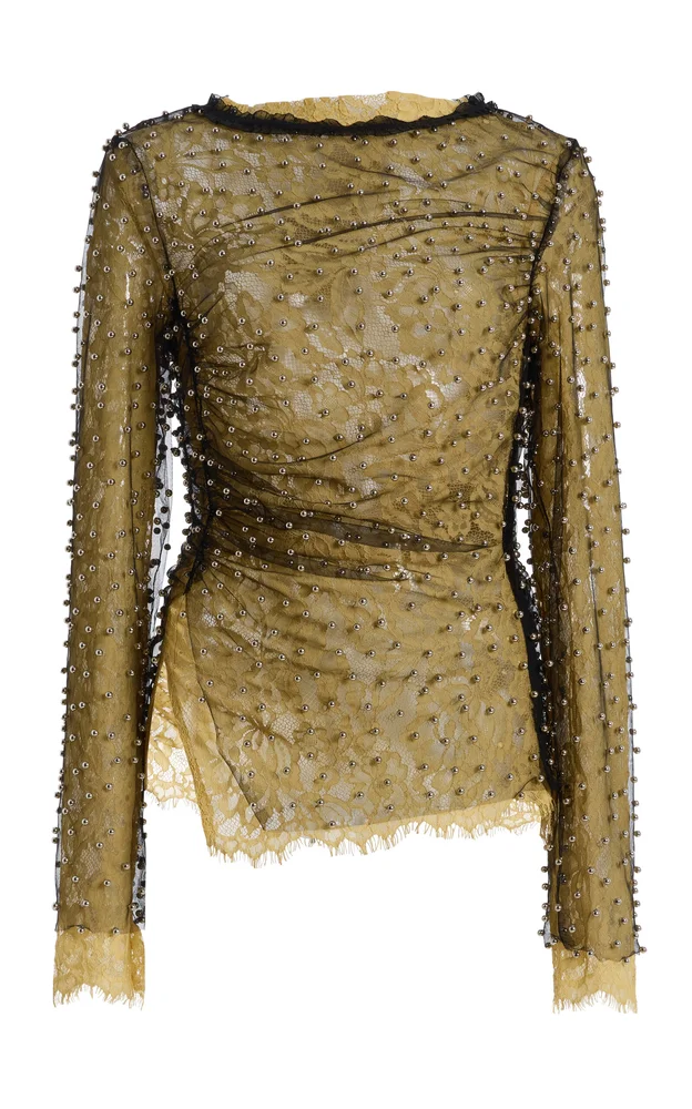 Faye Embellished Layered Top