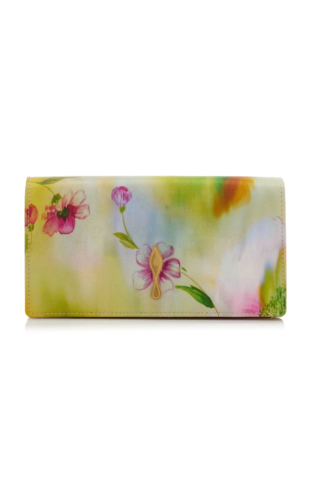 Bettina Crepe Satin Clutch