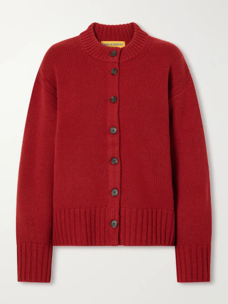 Cozy cashmere cardigan