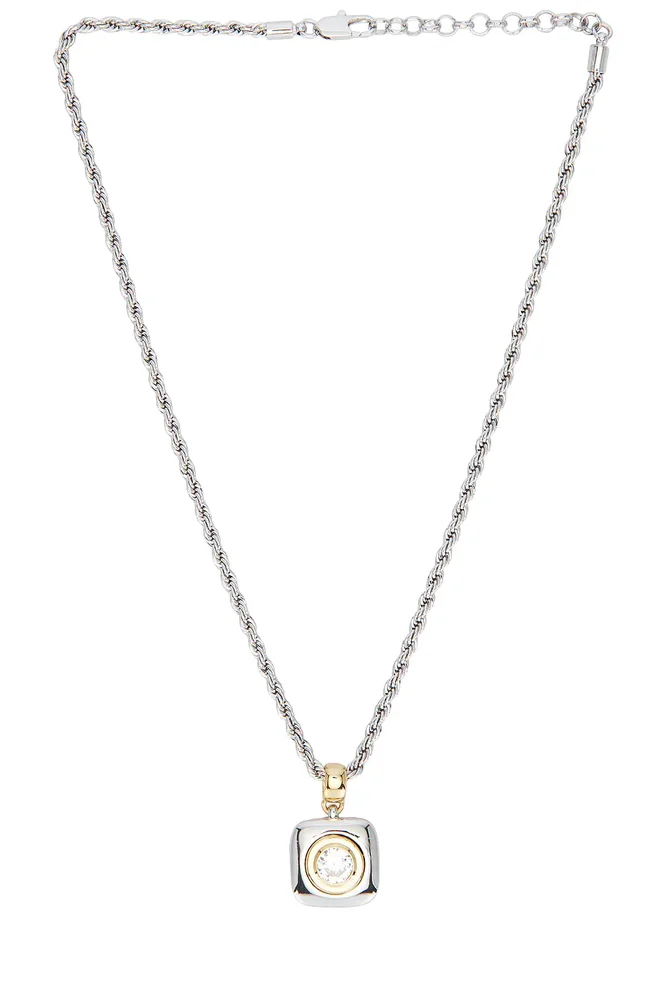 The Playa Paracord Necklace- Silver