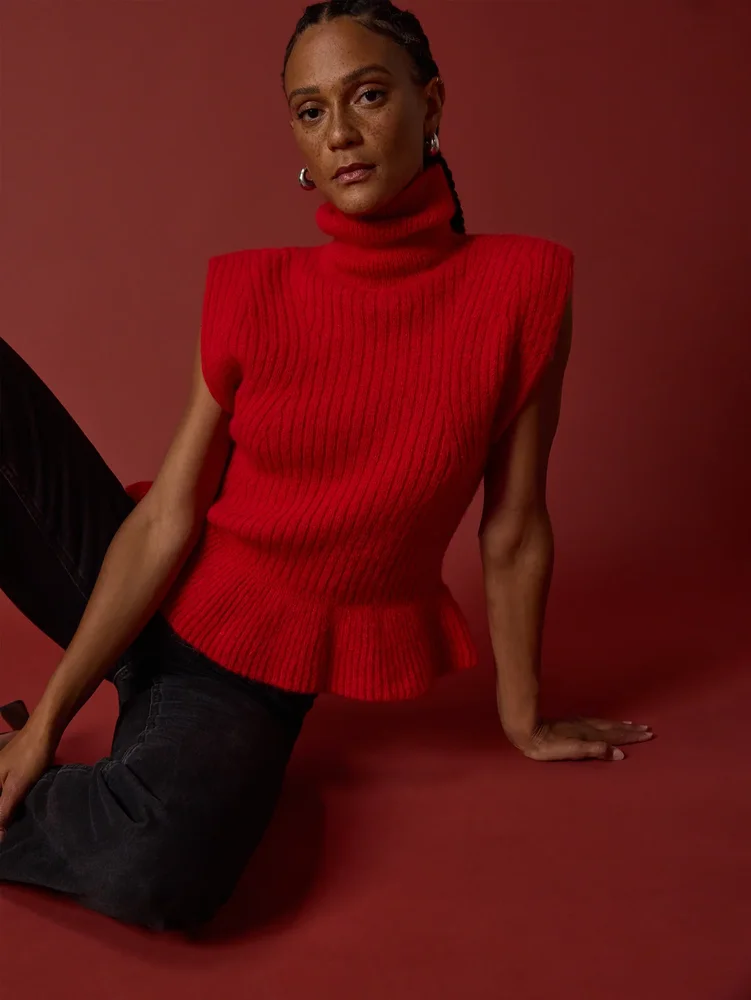 Miranda Turtleneck Tank