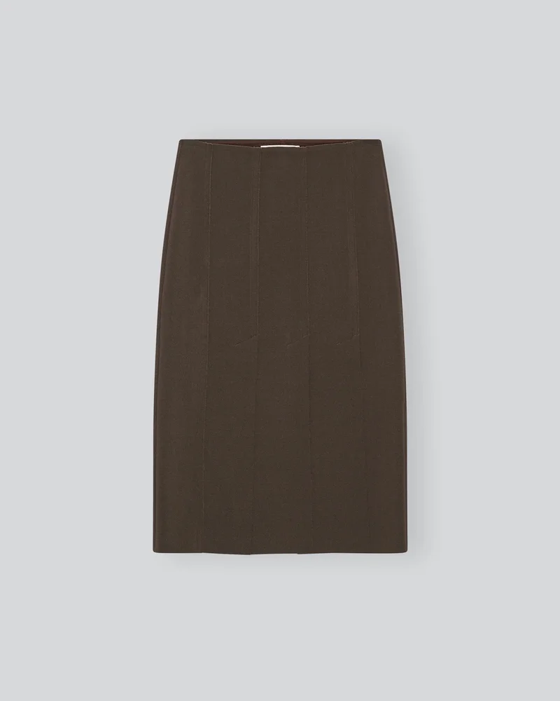 Lay3 Front Slit H Skirt