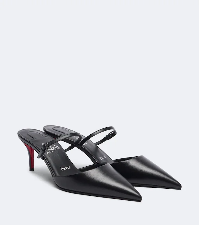 Milena leather mules