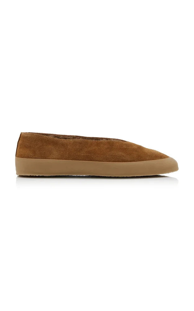 Apres Ski Shearling Ballet Flats