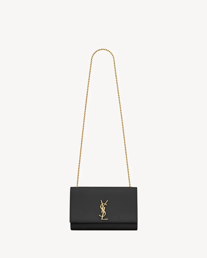 Kate Medium in Grain de Poudre Embossed Leather (Black)