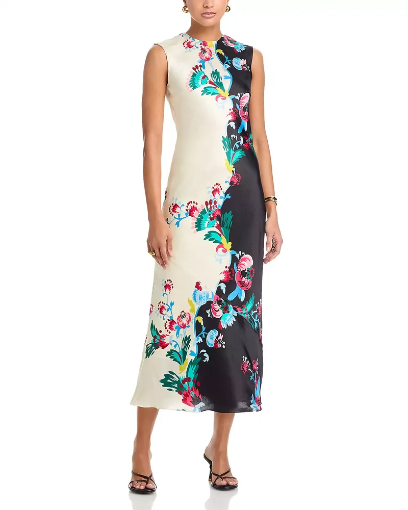 Olympia Silk Dress