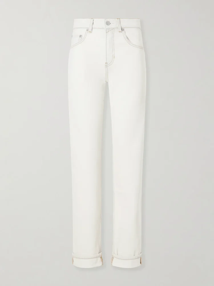 Everyday high-rise wide-leg jeans