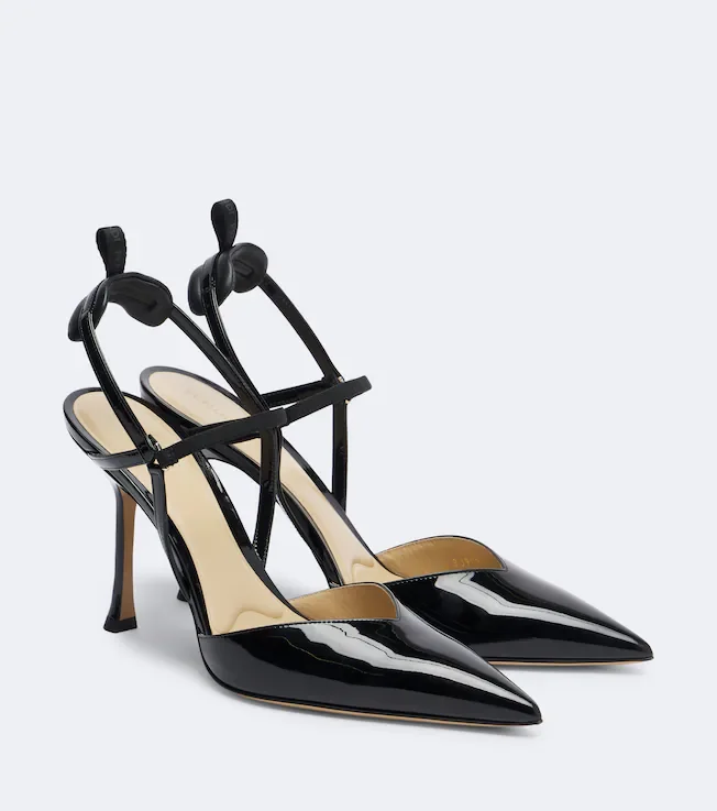 Very Colibrì leather slingback pumps