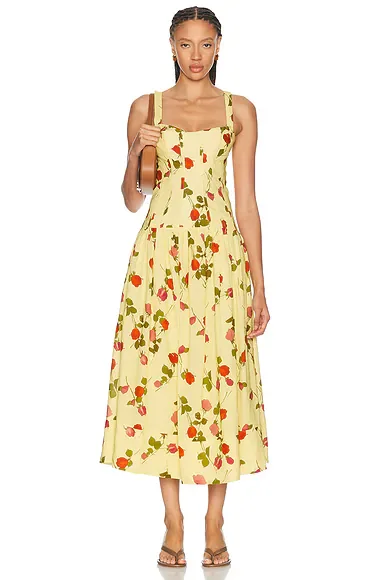 Makenna Drop Waist Corset Dress