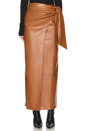 Kassidy Faux Leather Skirt