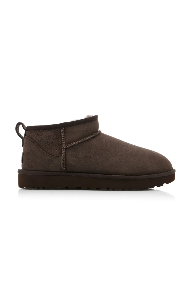 Classic Ultra Mini Boots in Dusted Cocoa