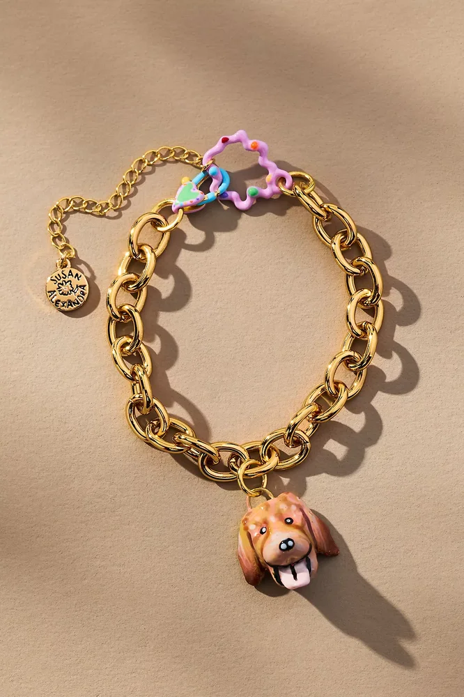 Pet Portrait Charm Bracelet