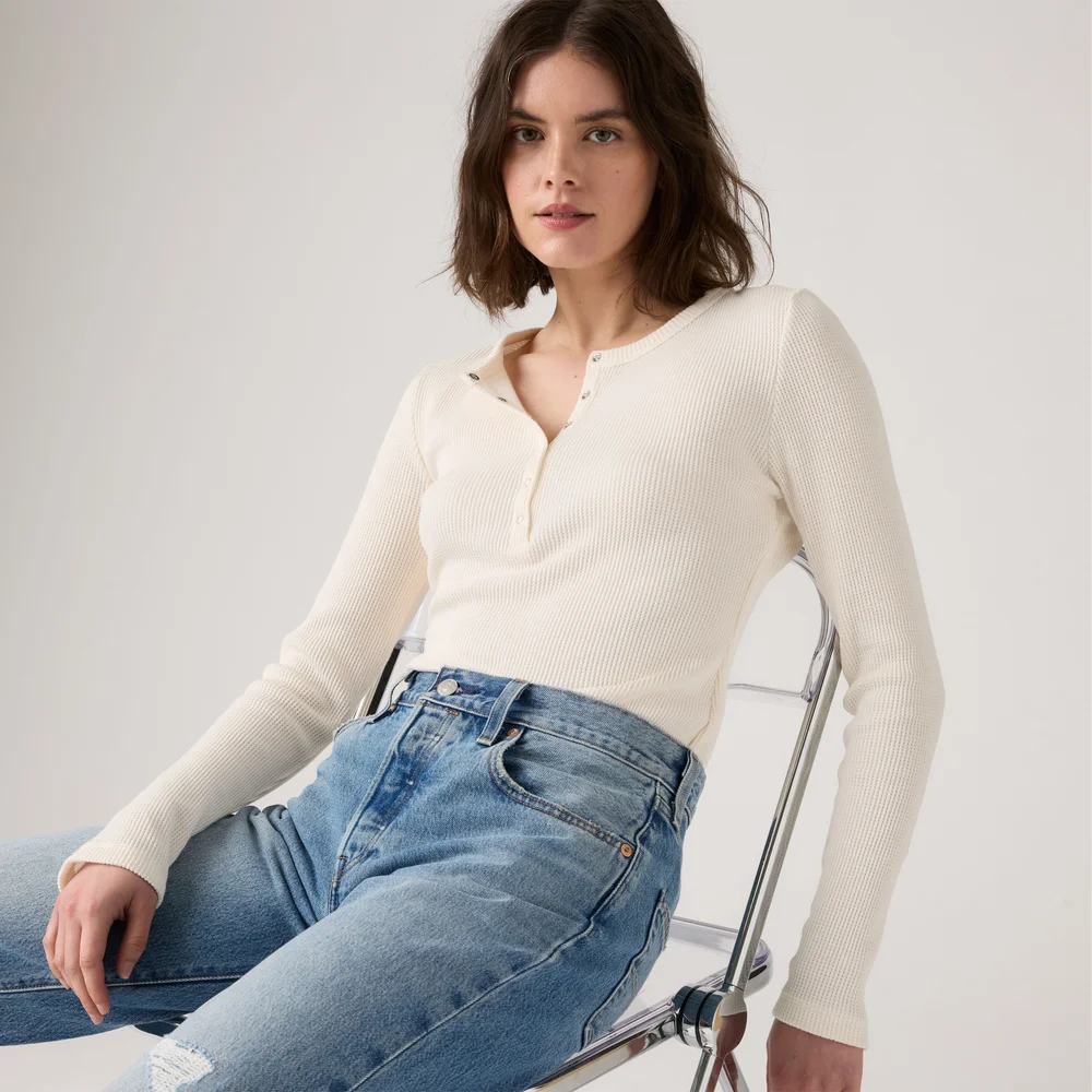 Dry Goods Women's Waffle Henley