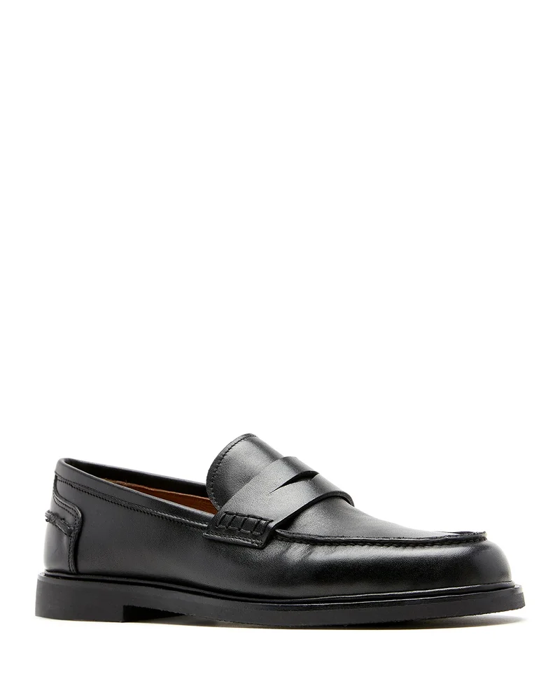 Women's Magnet Leather Penny Loafers