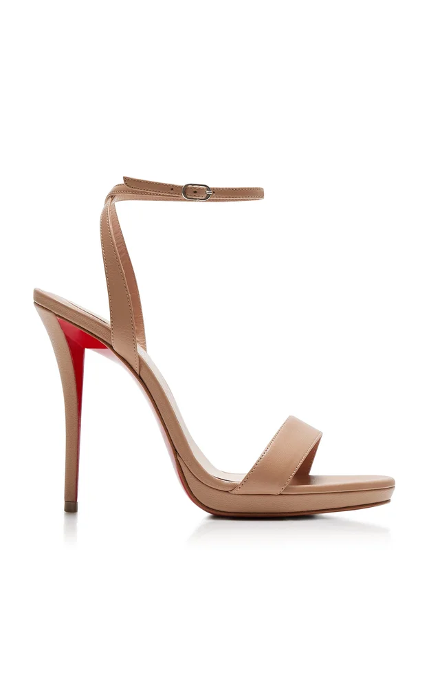 Miss Z 120mm Leather Sandals
