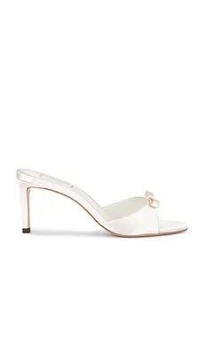 Albie Sandal in Coconut Satin