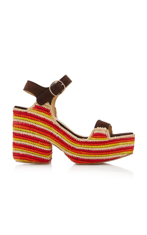 Sardis Raffia Sandals