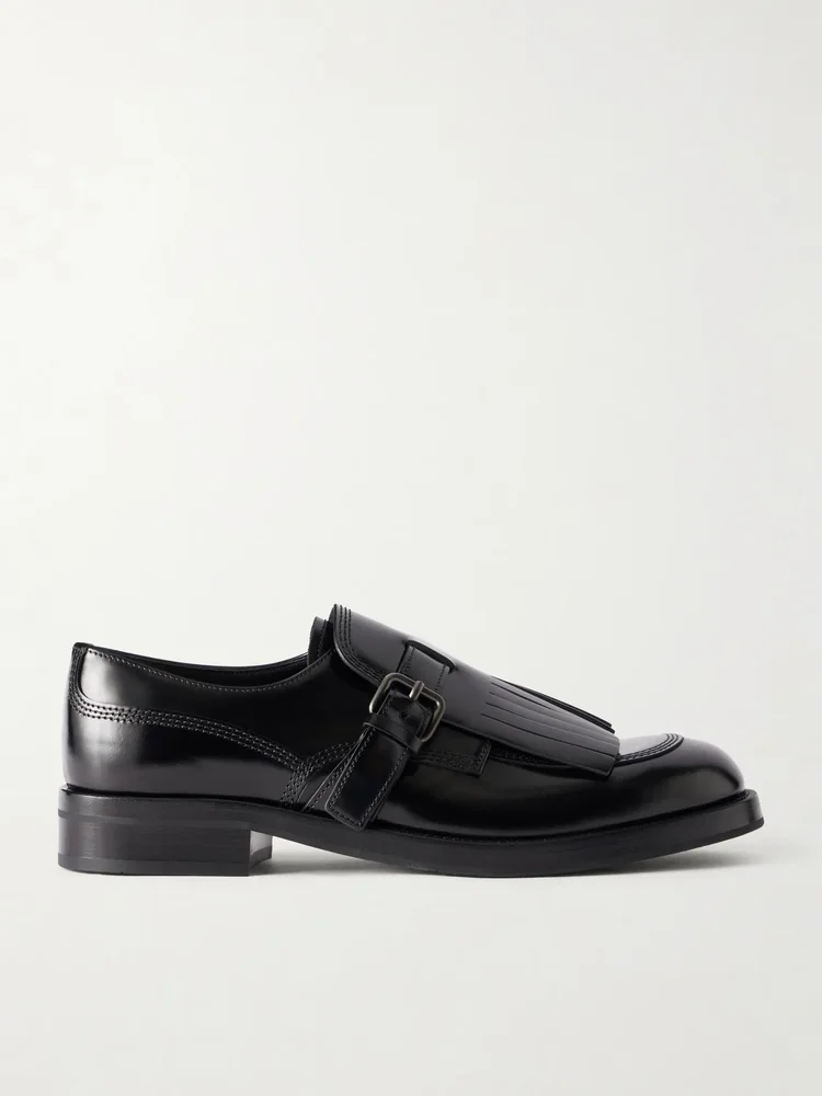 Piper fringed leather brogues