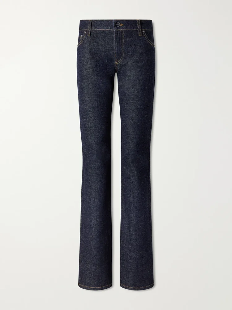 Conforti mid-rise bootcut jeans