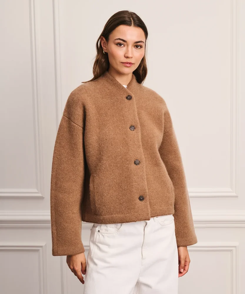 Super Luxe Cashmino Double Faced Jacket