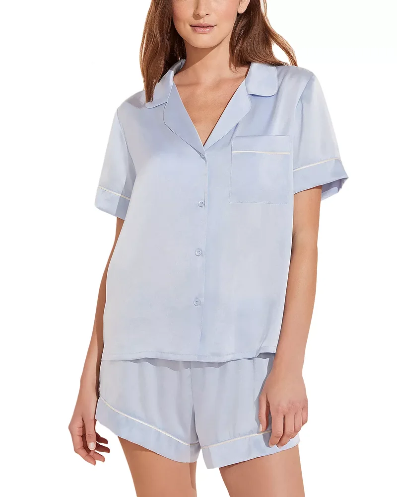 Inez Washable Silk Short Pajama Set