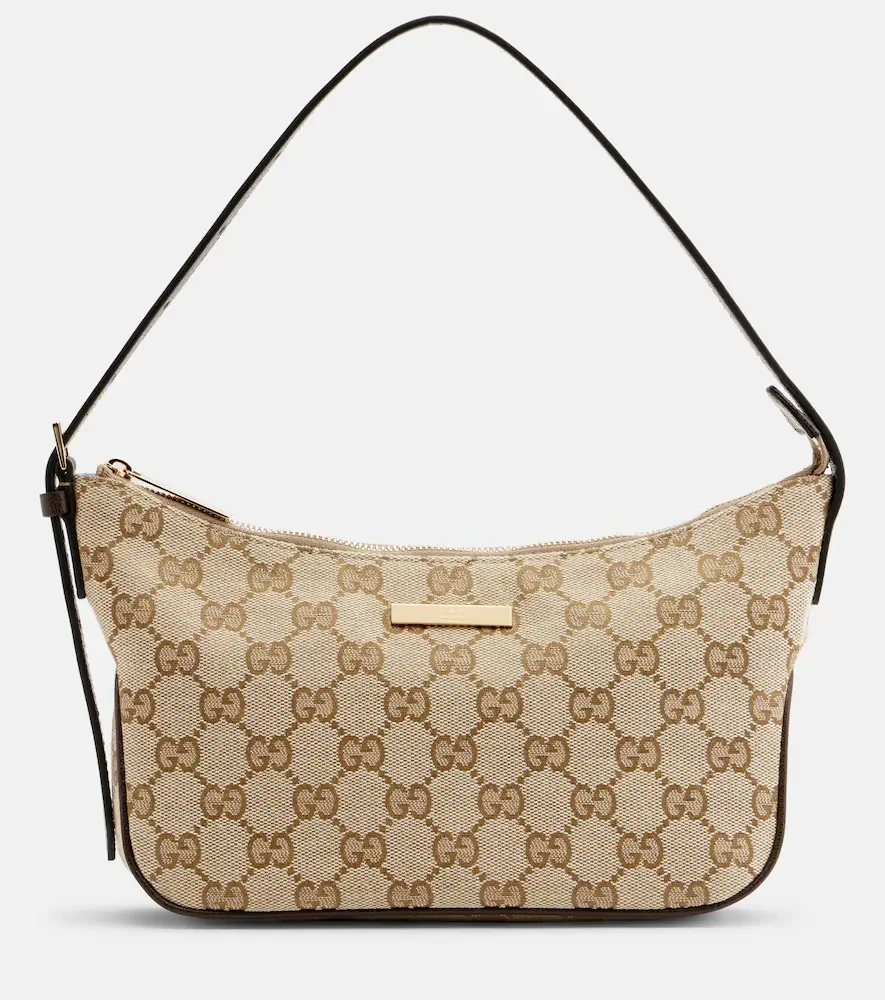 Lady Lunetta Small GG canvas shoulder bag
