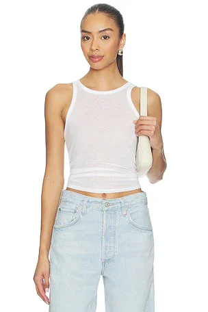Sheer Cotton Tank