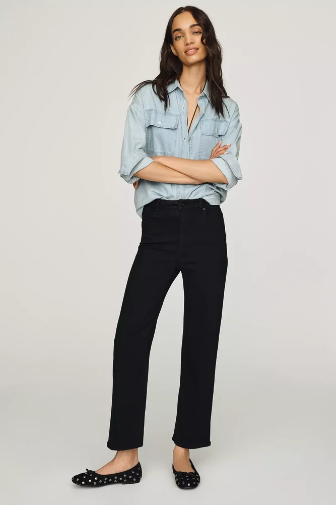 Anessa High Rise Straight Jeans