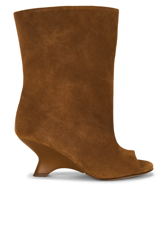 Gia Heeled Open Toe Boot