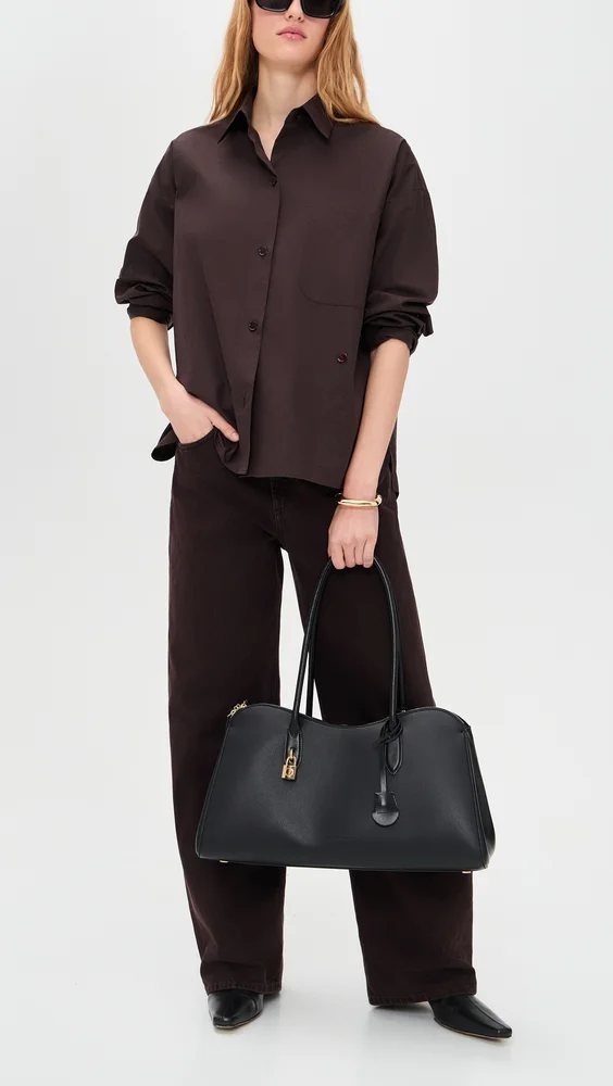 Ryder Faux Leather Tote Bag