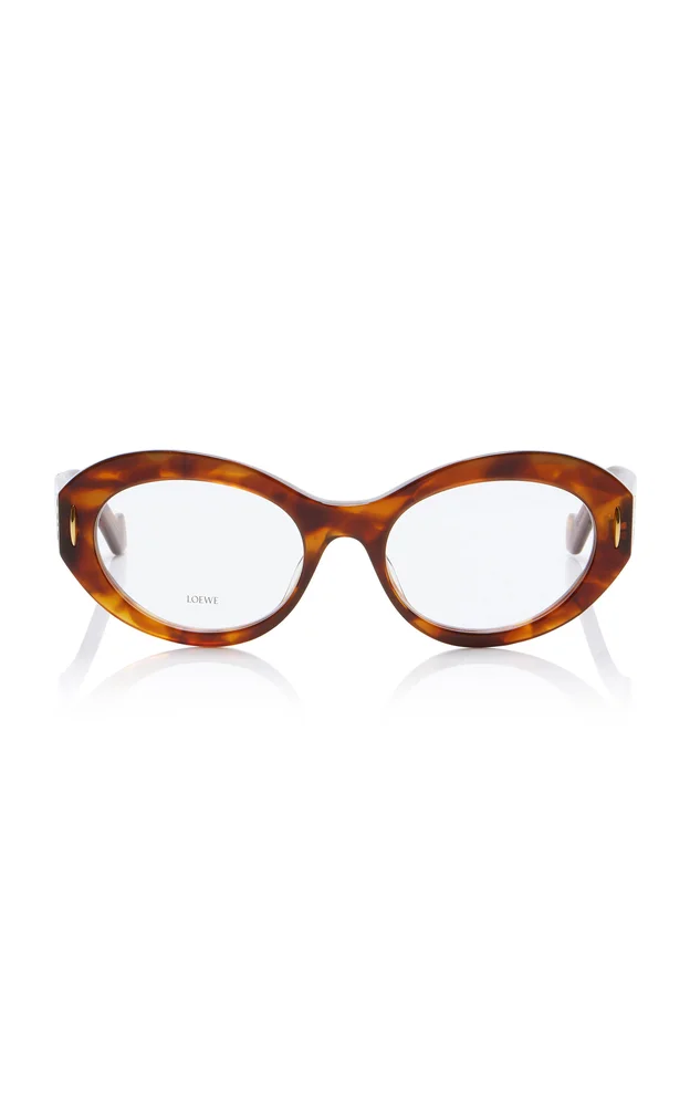 Anagram Round-Frame Acetate Glasses