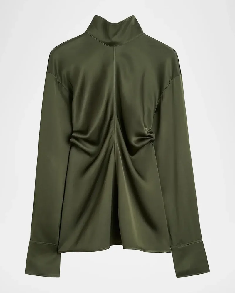 Slouch Satin Blouse