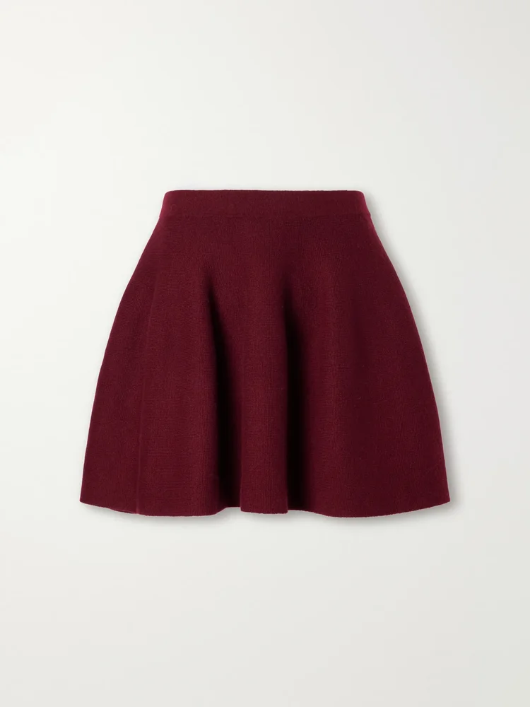Wren cashmere mini skirt