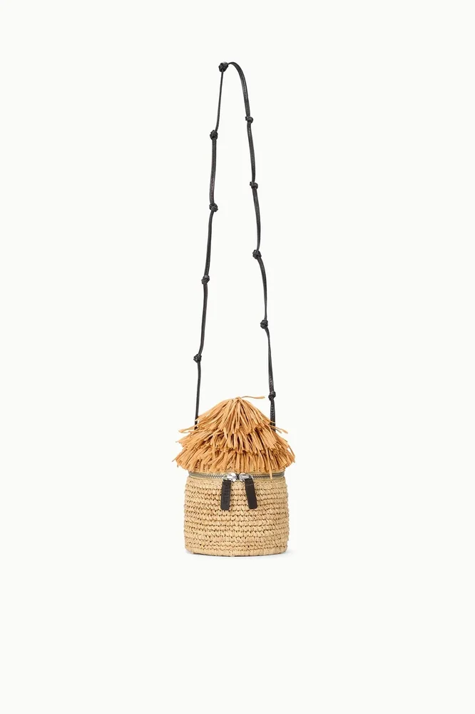 Tiki Raffia Bag
