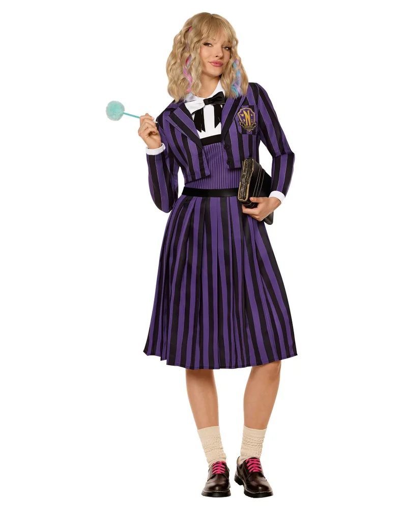 Enid Sinclair Nevermore Academy Uniform Costume - Wednesday