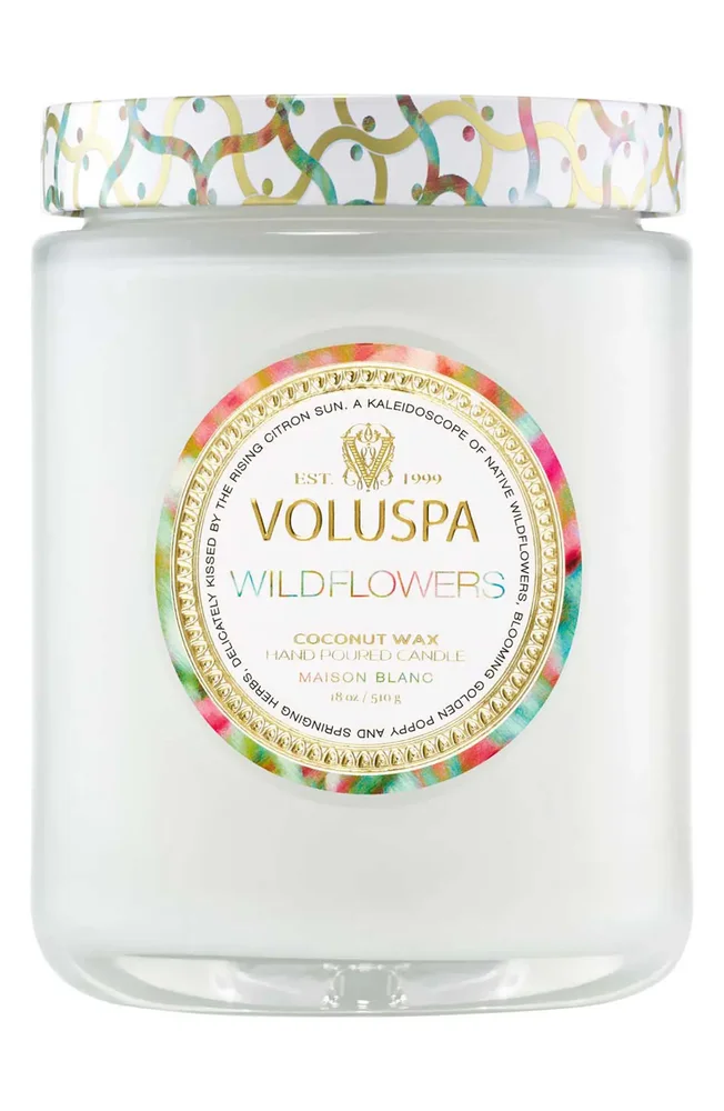 Wildflowers Large Jar Candle