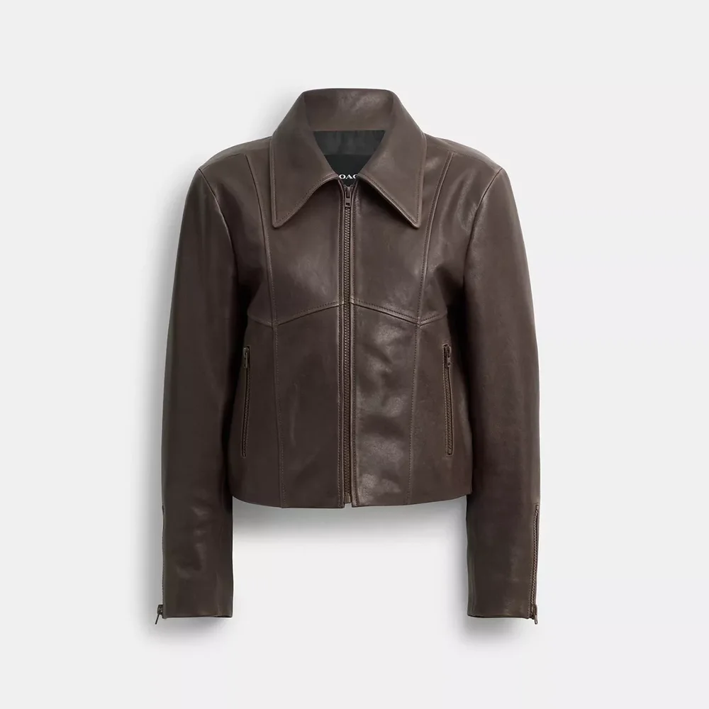Shrunken Leather Jacket