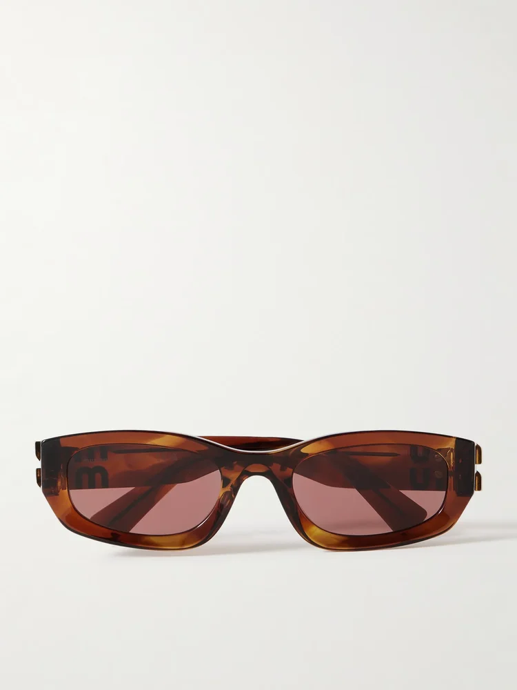 Glimpse cat-eye tortoiseshell acetate sunglasses